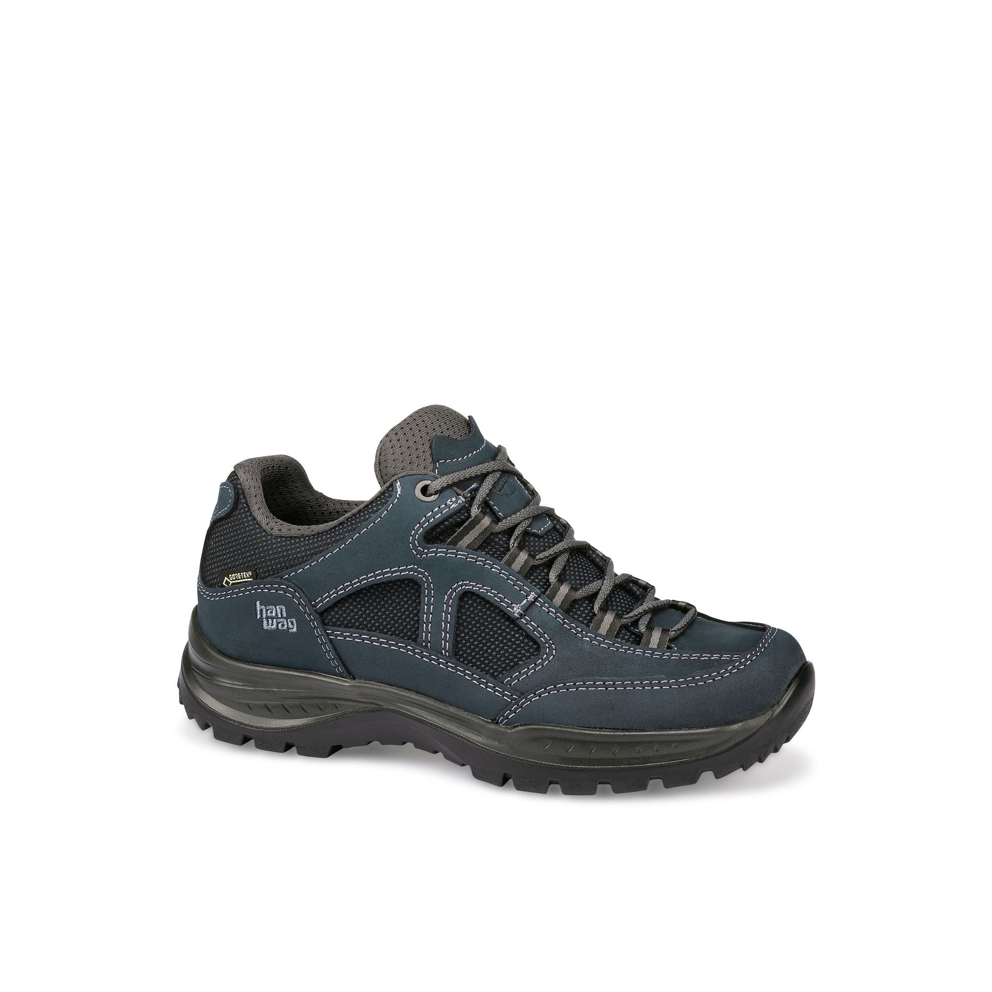 Hanwag Women's Gritstone II GTX Hiking Shoes Navy/Deep Grey HUKOE0589